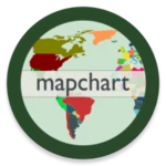 mapchart android application logo